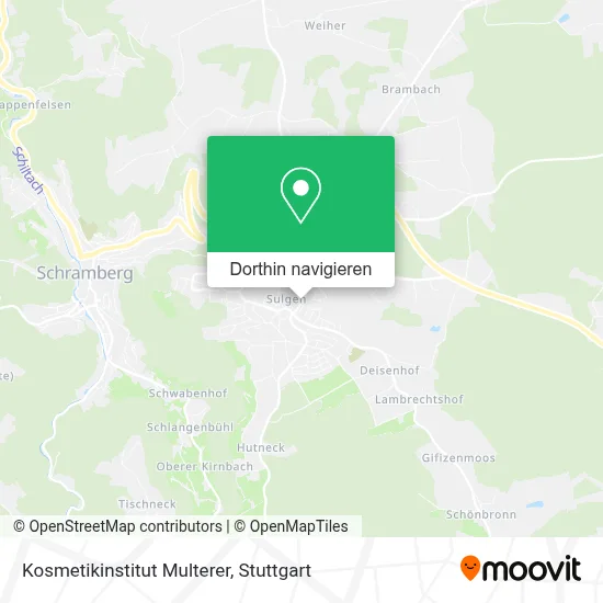Kosmetikinstitut Multerer Karte