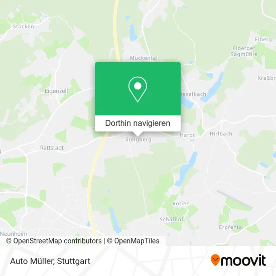 Auto Müller Karte