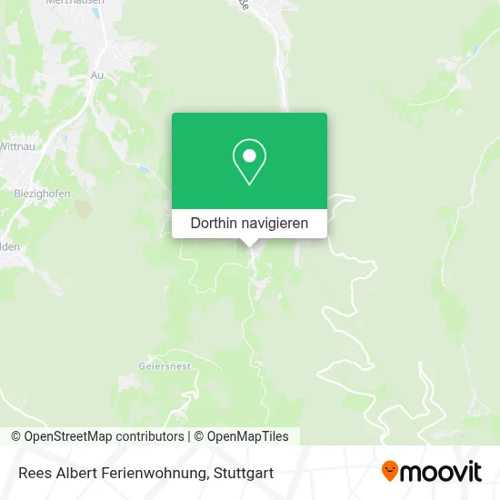 Rees Albert Ferienwohnung Karte