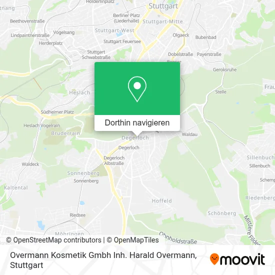 Overmann Kosmetik Gmbh Inh. Harald Overmann Karte