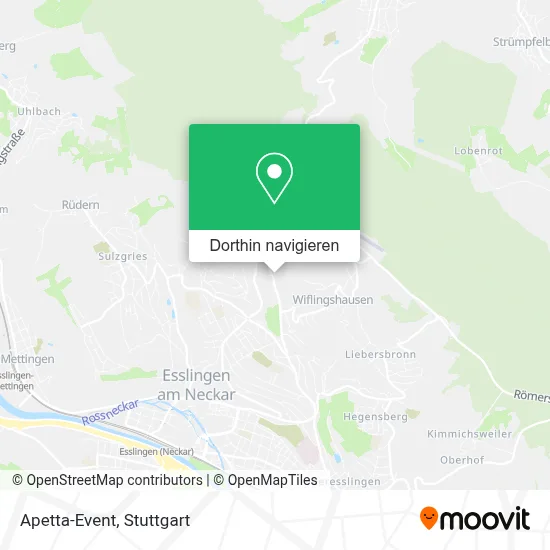Apetta-Event Karte