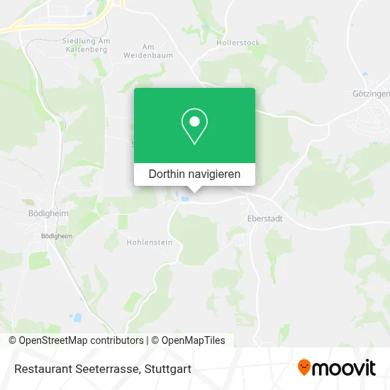 Restaurant Seeterrasse Karte