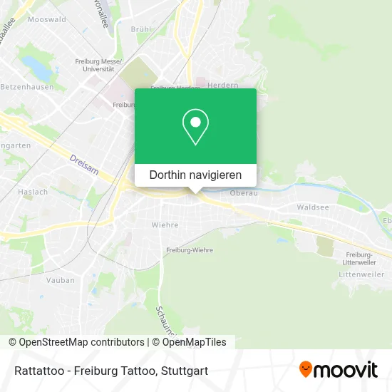 Rattattoo - Freiburg Tattoo Karte