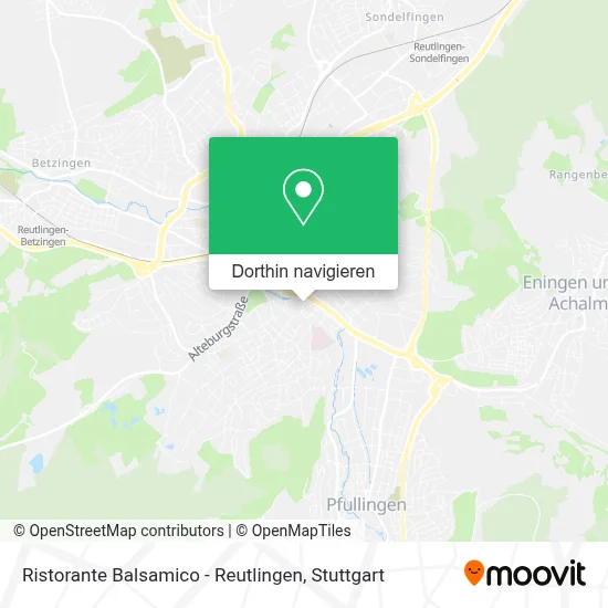 Ristorante Balsamico - Reutlingen Karte