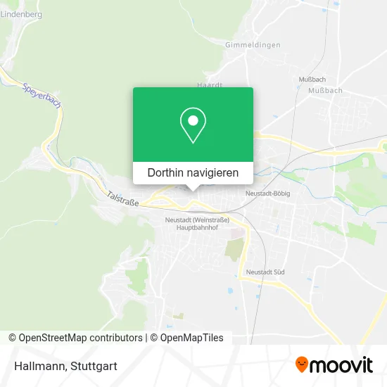 Hallmann Karte