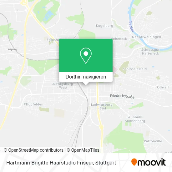 Hartmann Brigitte Haarstudio Friseur Karte