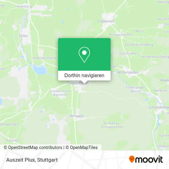 Auszeit Plus Karte