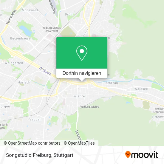 Songstudio Freiburg Karte