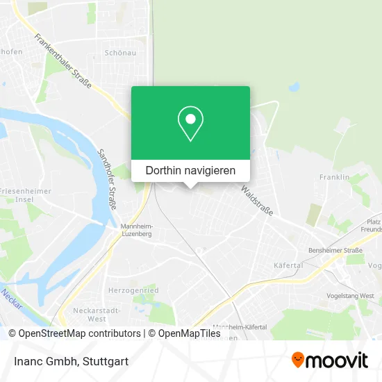 Inanc Gmbh Karte