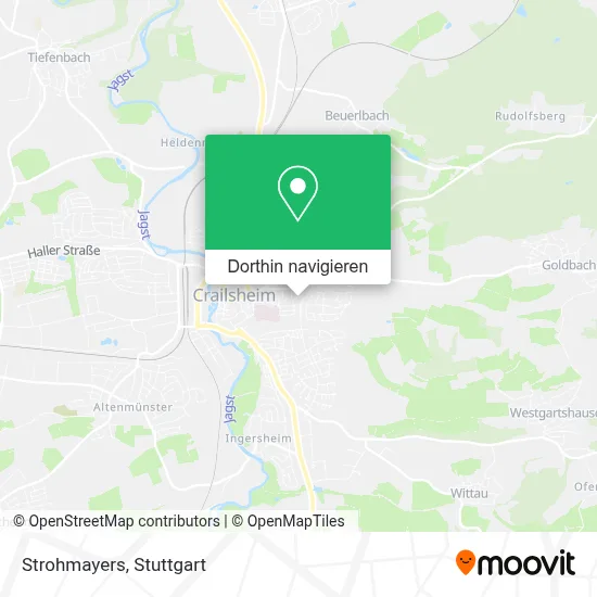 Strohmayers Karte
