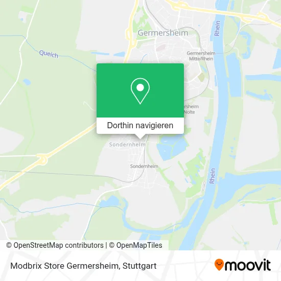 Modbrix Store Germersheim Karte