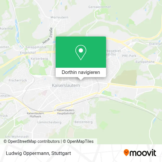 Ludwig Oppermann Karte