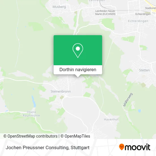 Jochen Preussner Consulting Karte
