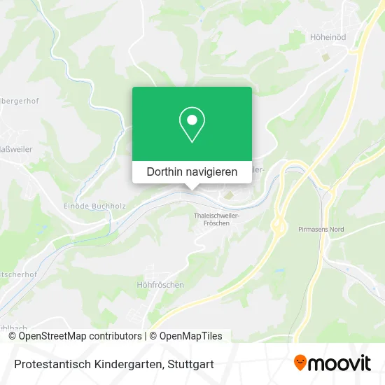 Protestantisch Kindergarten Karte