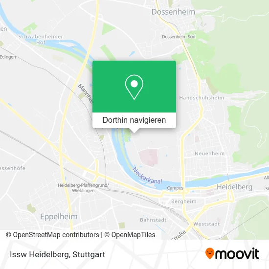 Issw Heidelberg Karte