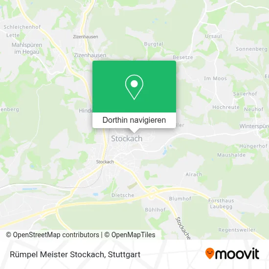 Rümpel Meister Stockach Karte