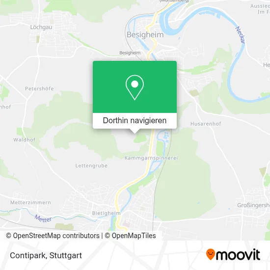 Contipark Karte