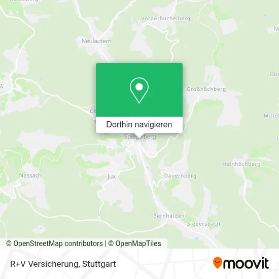 R+V Versicherung Karte