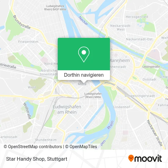 Star Handy Shop Karte