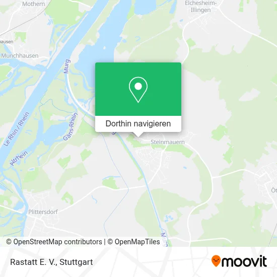Rastatt E. V. Karte
