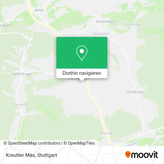 Kreutter Max Karte