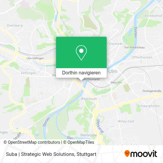 Suba | Strategic Web Solutions Karte