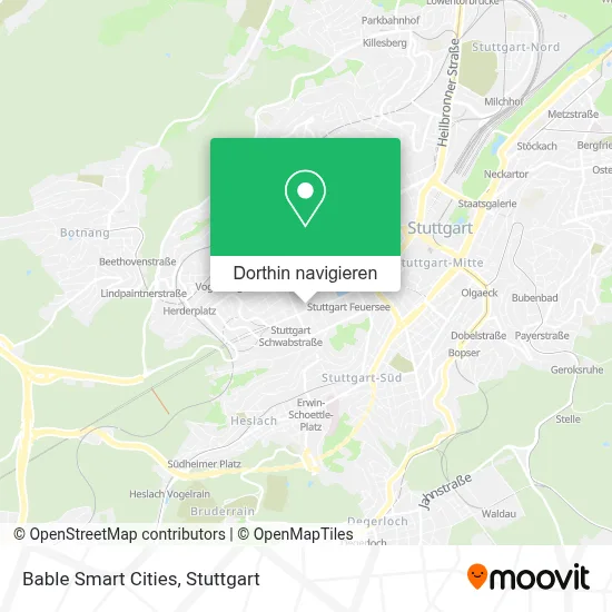 Bable Smart Cities Karte