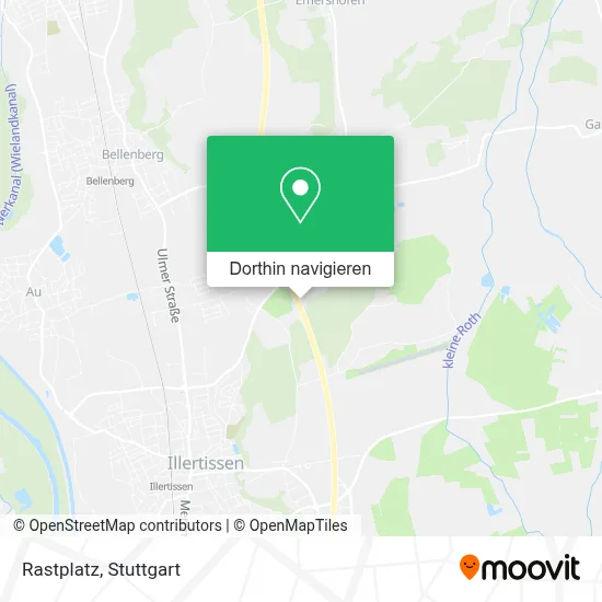 Rastplatz Karte