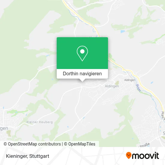 Kieninger Karte