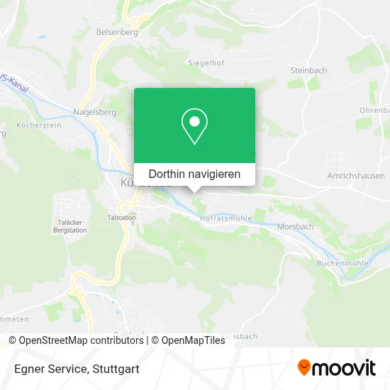 Egner Service Karte