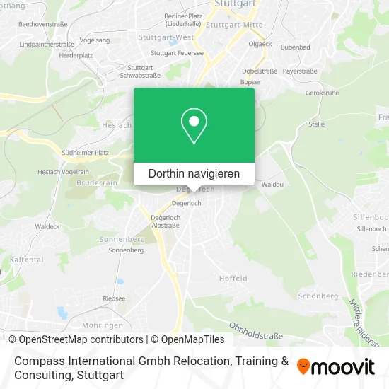 Compass International Gmbh Relocation, Training & Consulting Karte