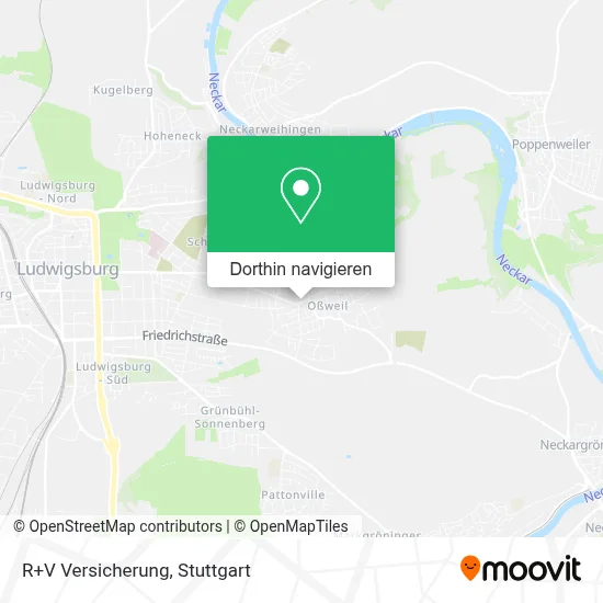 R+V Versicherung Karte