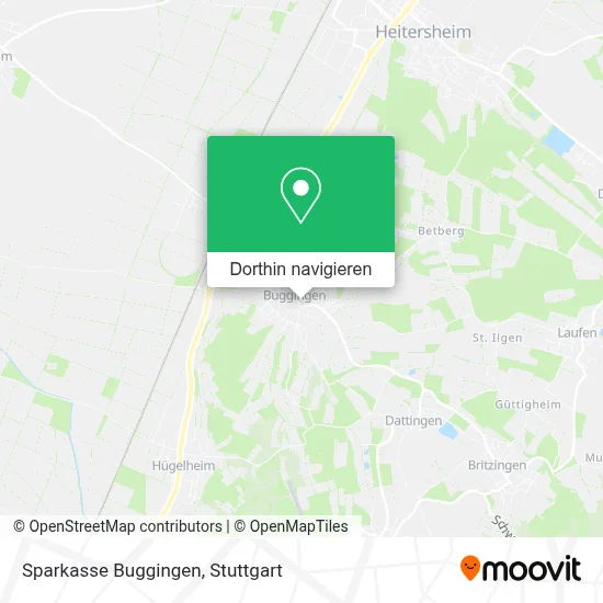 Sparkasse Buggingen Karte