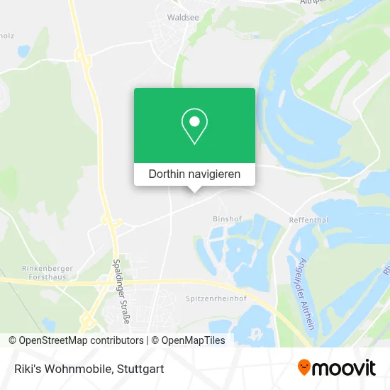 Riki's Wohnmobile Karte
