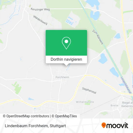 Lindenbaum Forchheim Karte