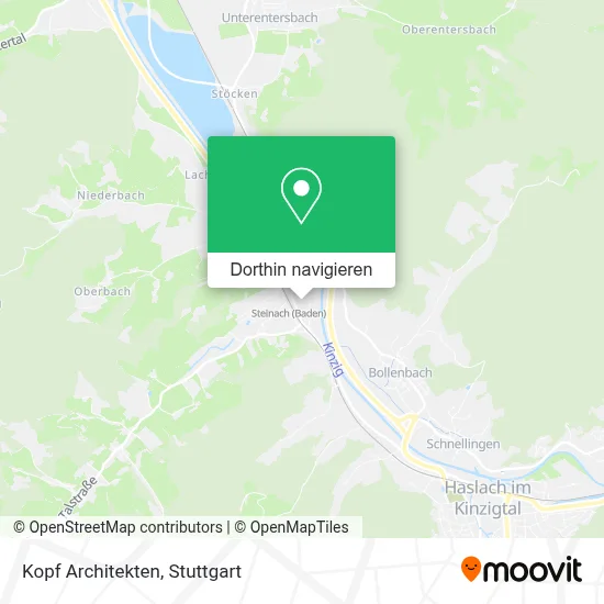 Kopf Architekten Karte
