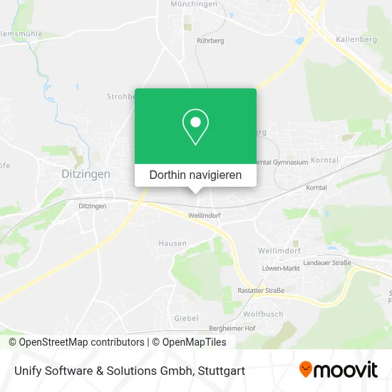 Unify Software & Solutions Gmbh Karte