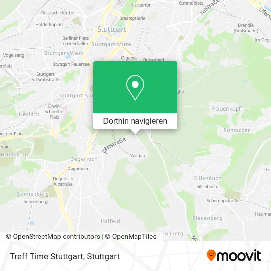 Treff Time Stuttgart Karte