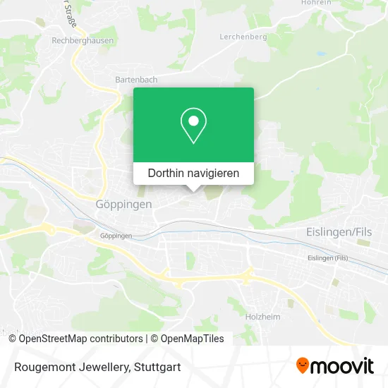 Rougemont Jewellery Karte