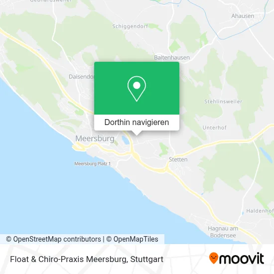 Float & Chiro-Praxis Meersburg Karte
