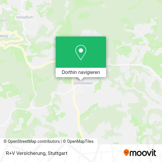 R+V Versicherung Karte