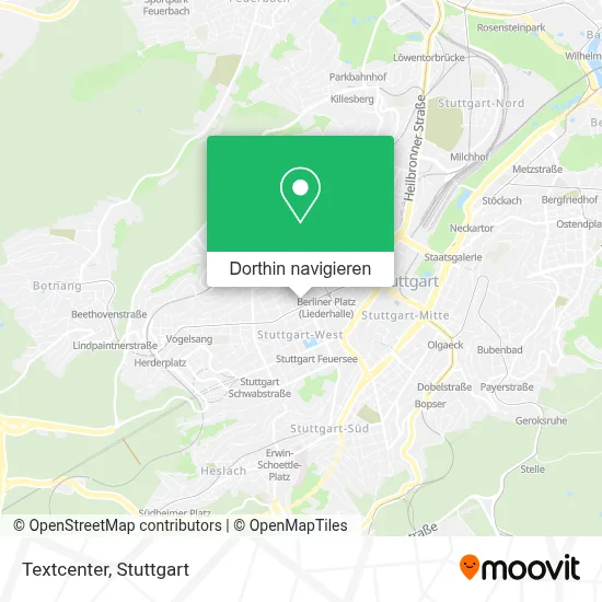 Textcenter Karte