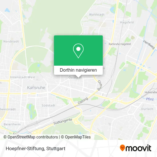 Hoepfner-Stiftung Karte