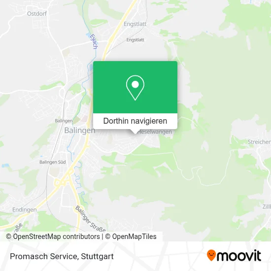Promasch Service Karte