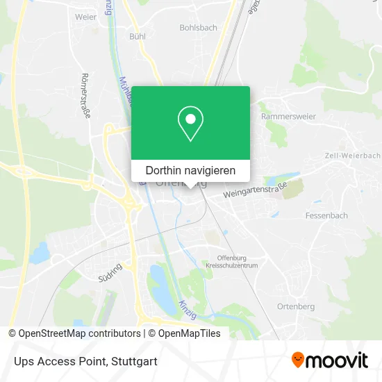 Ups Access Point Karte