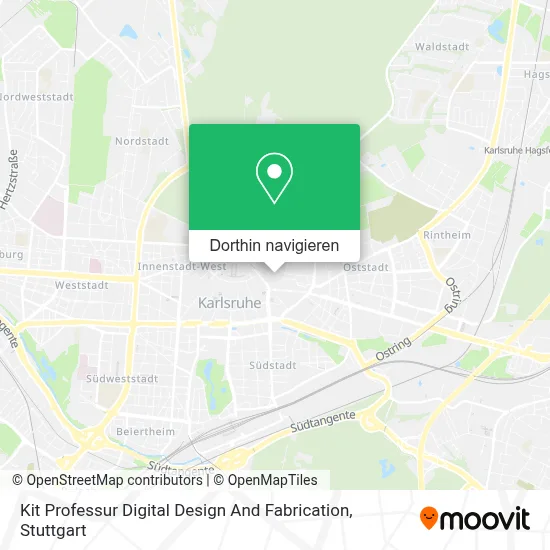Kit Professur Digital Design And Fabrication Karte