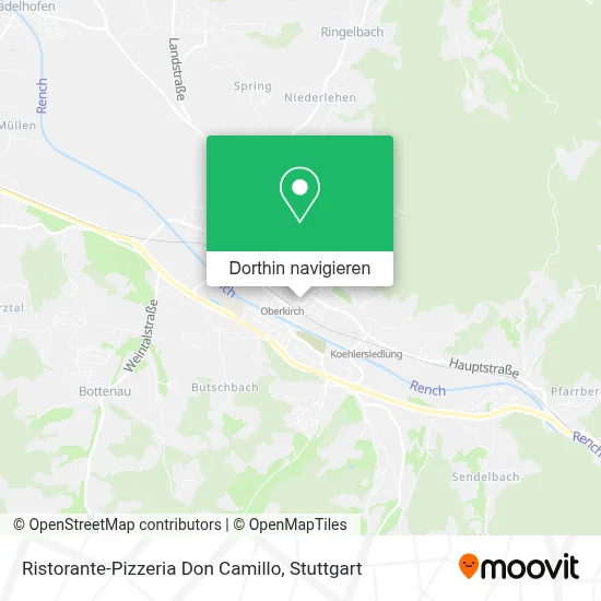 Ristorante-Pizzeria Don Camillo Karte