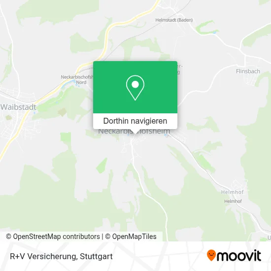 R+V Versicherung Karte