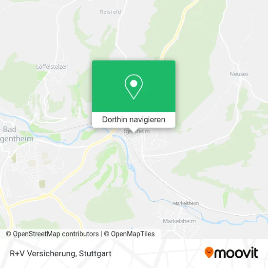 R+V Versicherung Karte