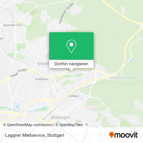 Laggner Mietservice Karte